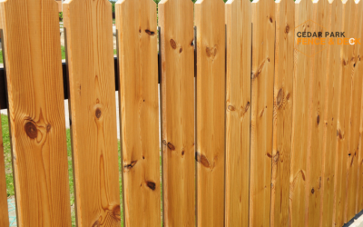 How Often to Stain a Cedar Fence in Cedar Park
